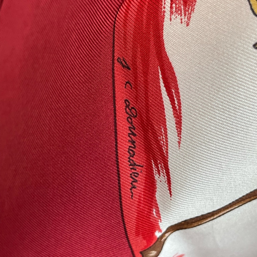 COPY - Hermès Turqveries En L’Honneur De Mr Le T. Silk Scarf. - Picture 11 of 16